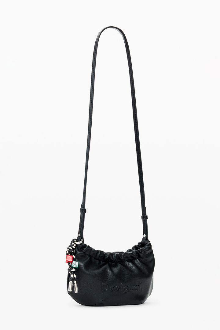 Large crossbody wallet with charms | Desigual