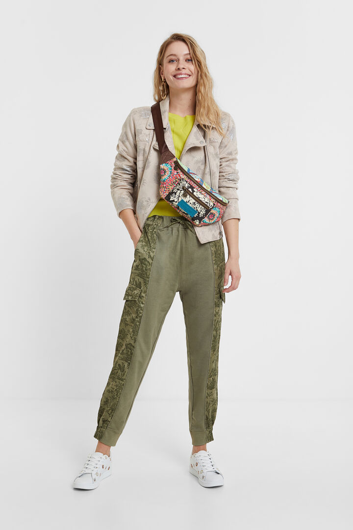 Riñonera patch estampado | Desigual