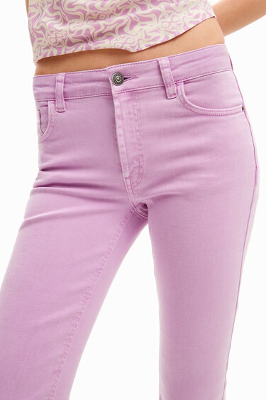 Spodnie dżinsowe flare push-up | Desigual