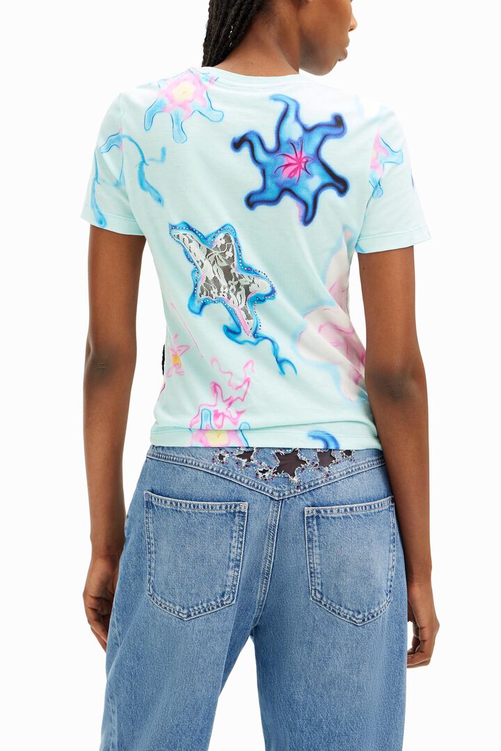 Collina Strada stars T-shirt | Desigual