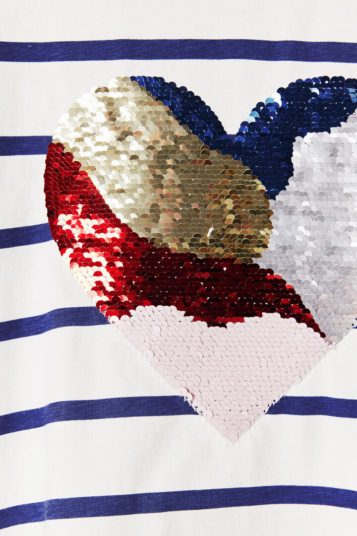 Heart stripe dress | Desigual