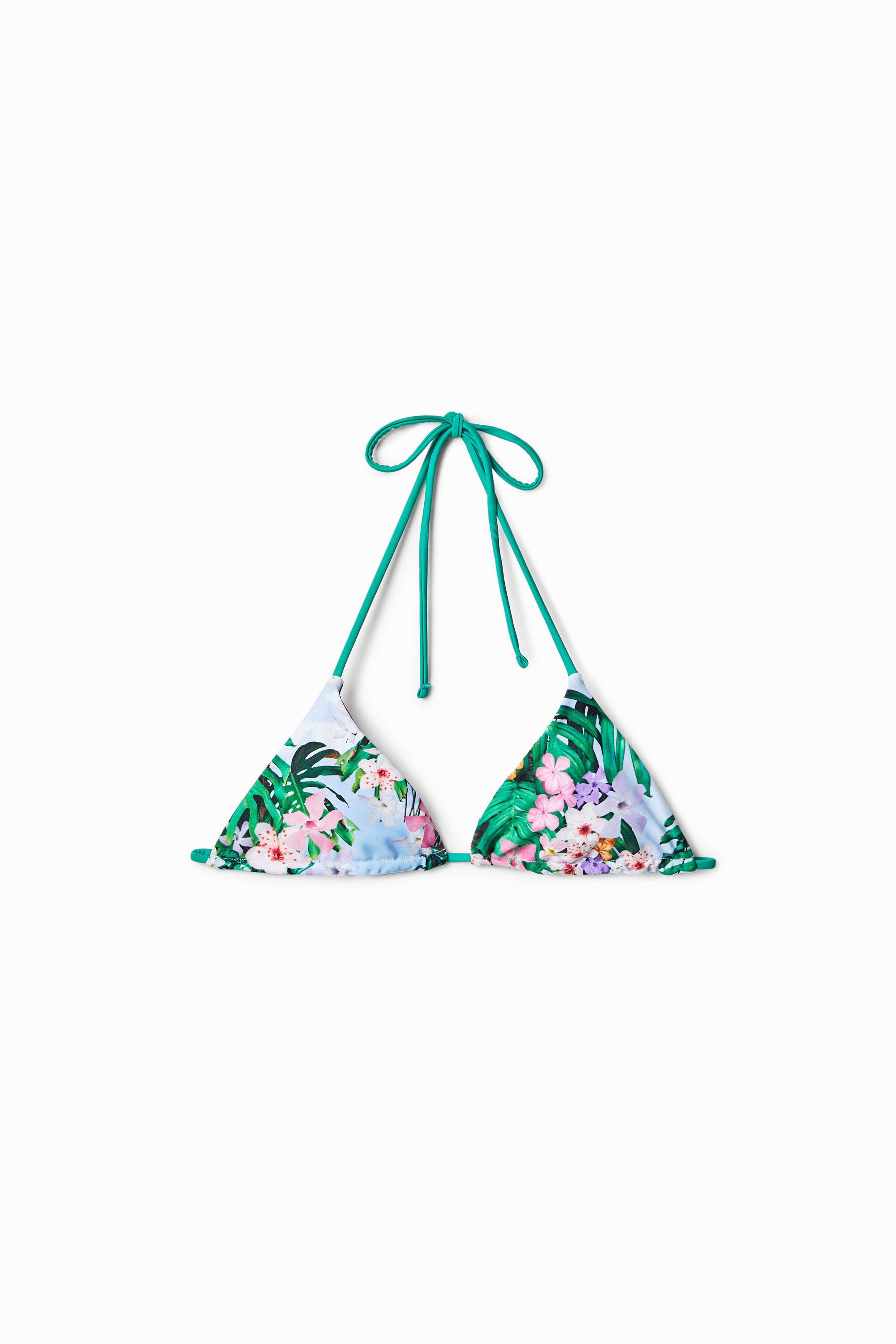 Geblümtes Bikinitop