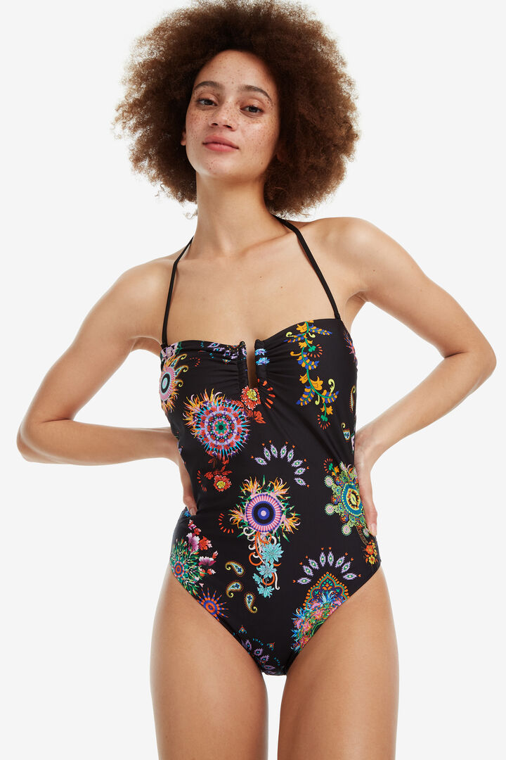 Black Slim Swimsuit Joanna | Desigual