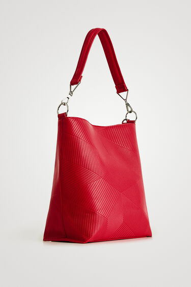 Vrećasta torba s geometrijskim uzorkom | Desigual
