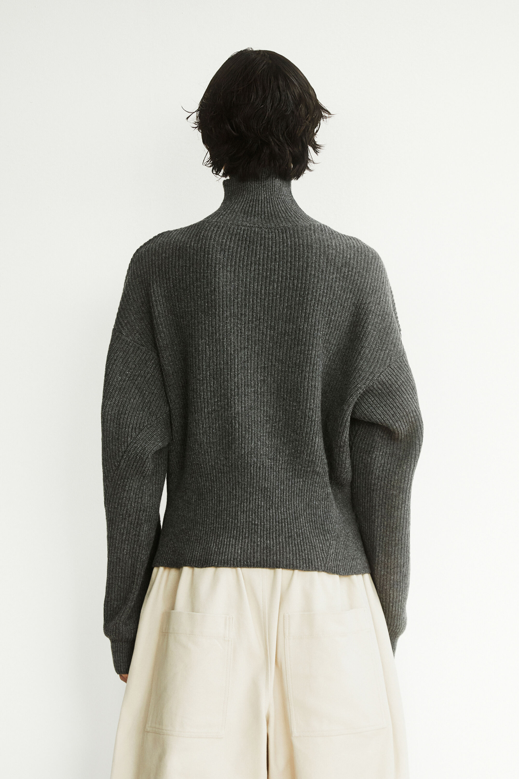 Hed Mayner oversized knitted sweater - Grey