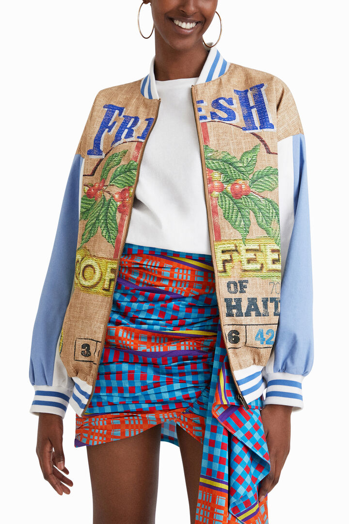 Chaqueta bomber Stella Jean | Desigual