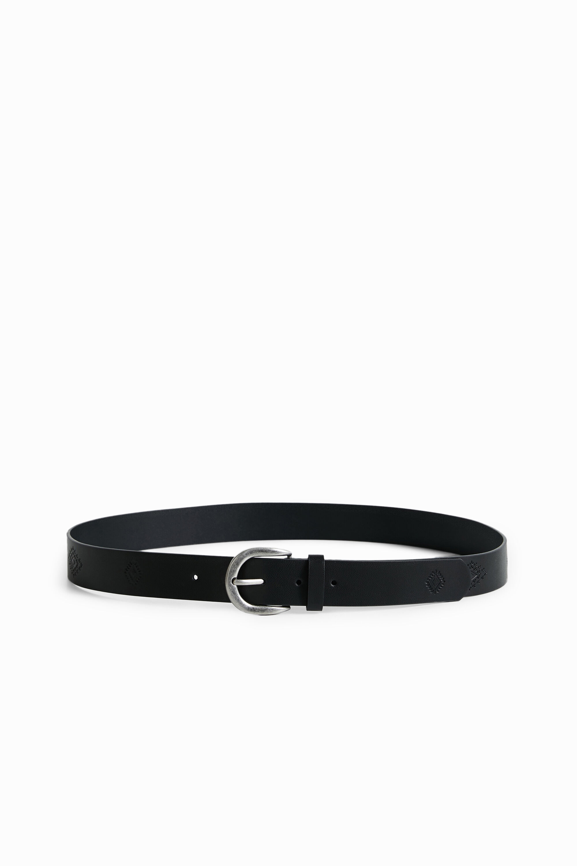 Leather belt
