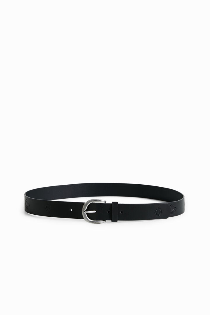 Leather belt