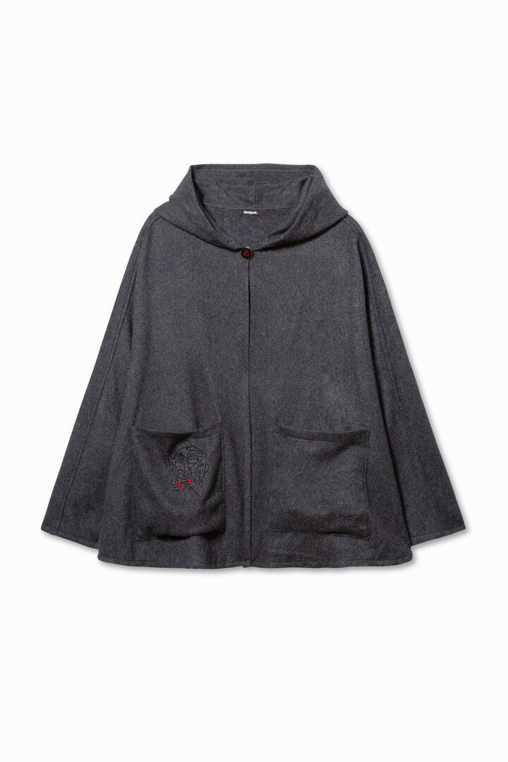 Cloth poncho hood | Desigual