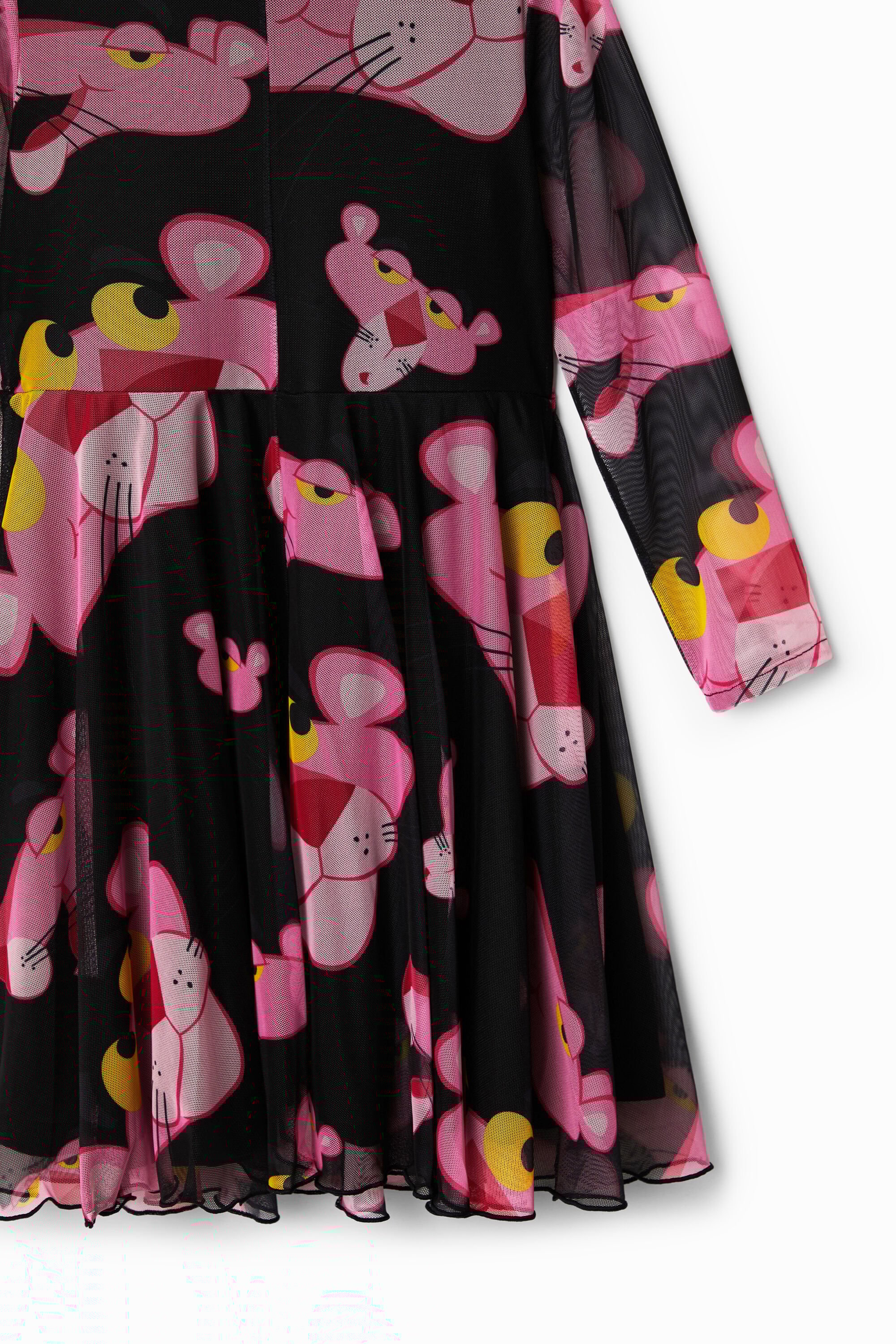 Vestido pantera 2025 rosa