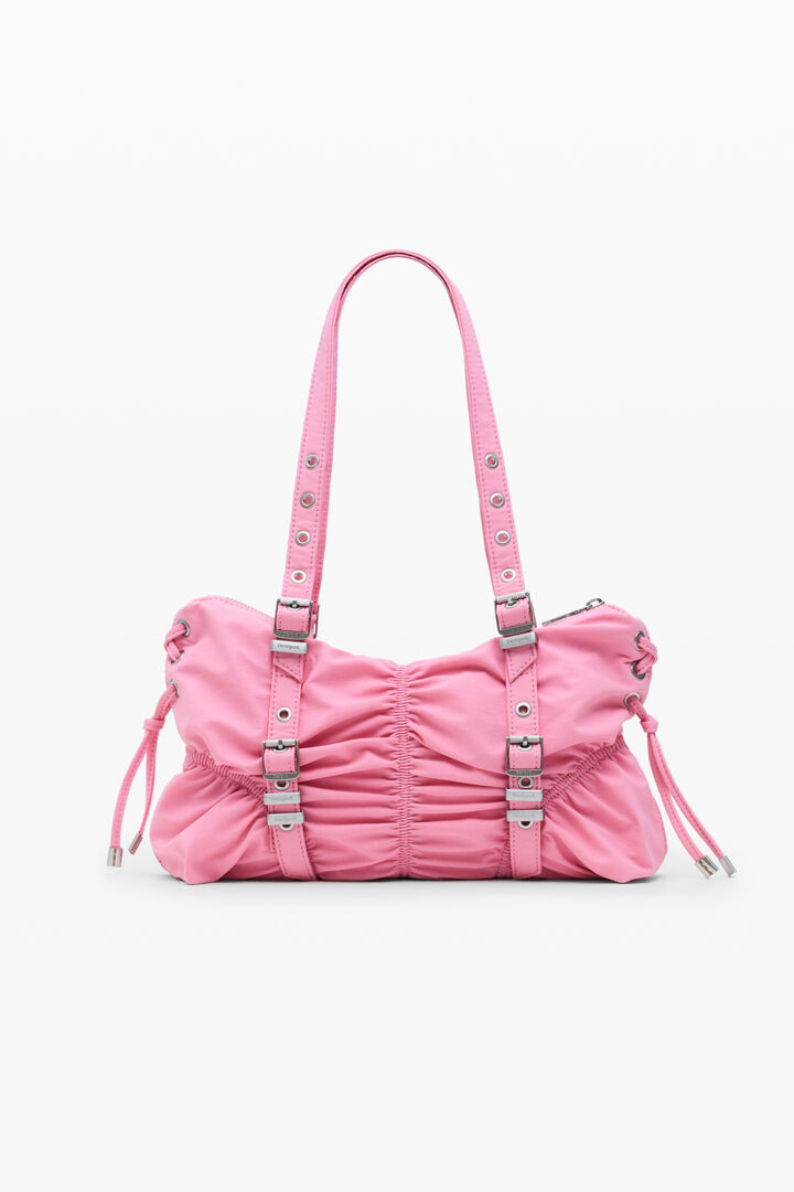 Mittelgroße Tasche mit Schnallen aus Nylon | Desigual