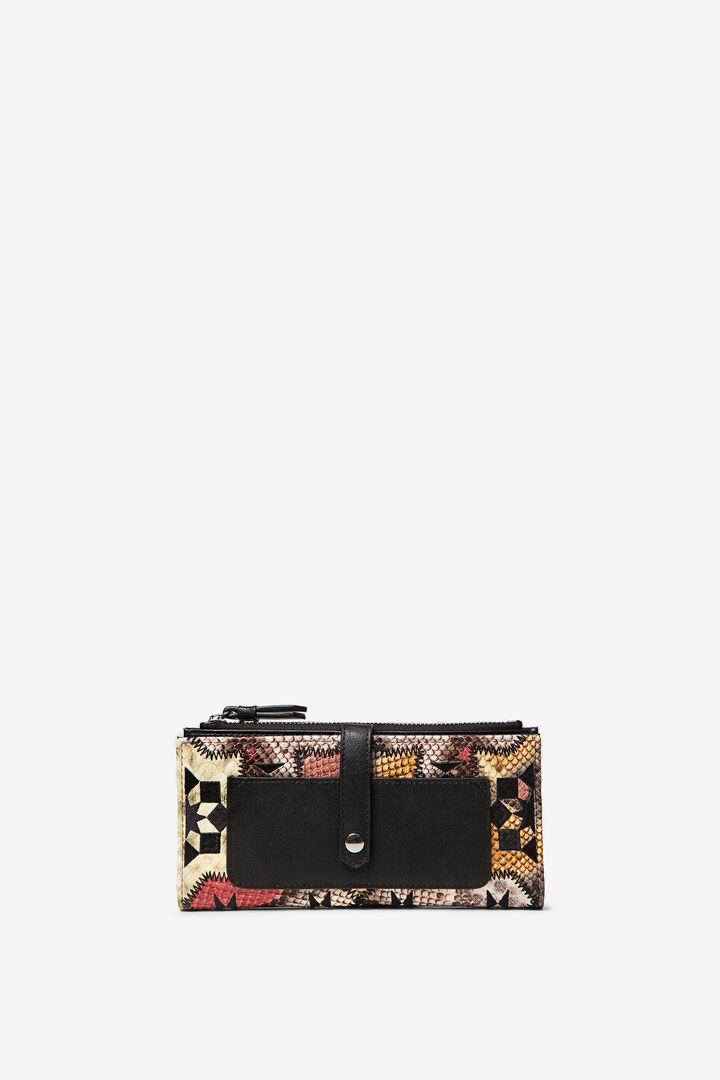 Rectangular coin purse reptile | Desigual