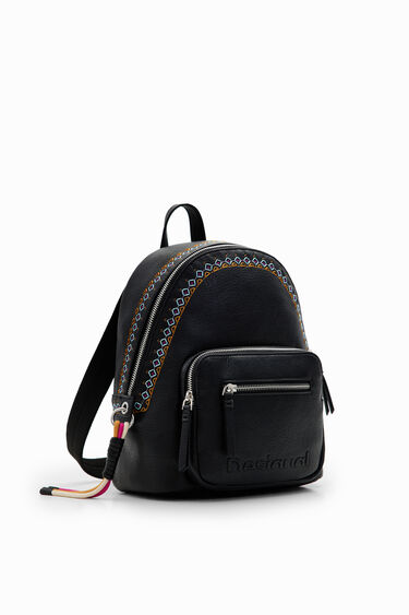 Small embroidered backpack | Desigual