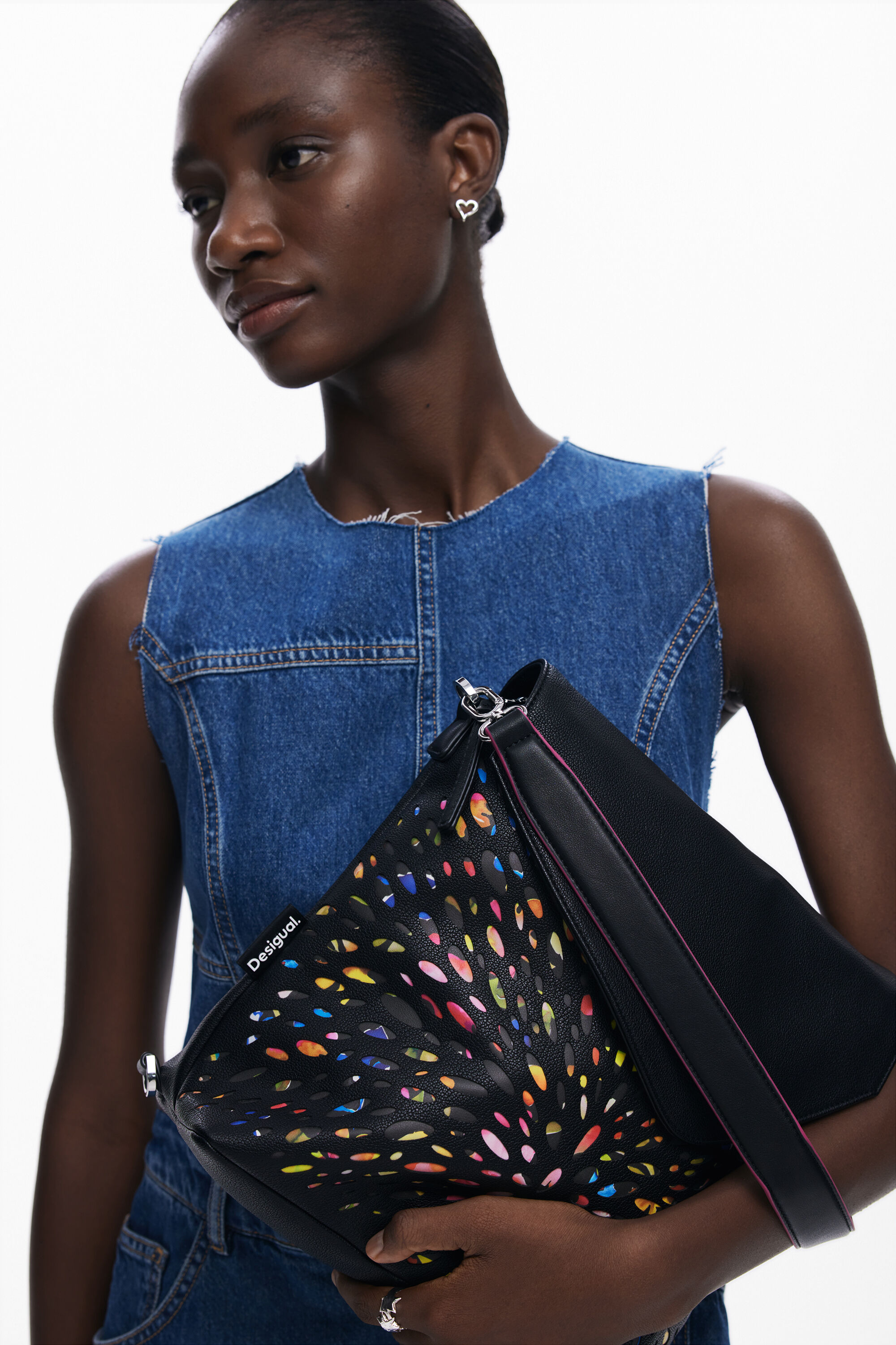 Mini sac a dos perfore pour femme I Desigual
