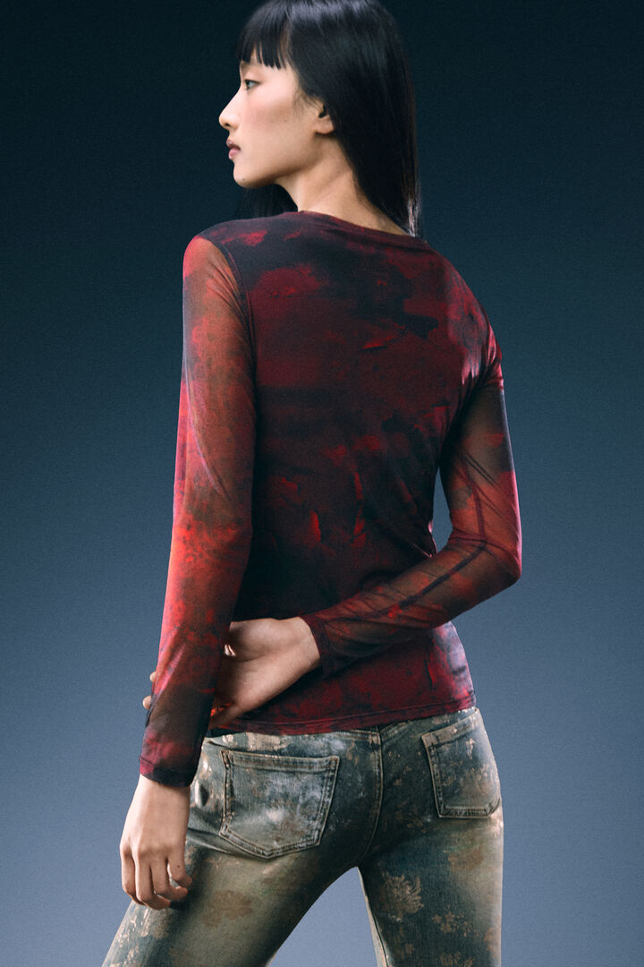T-shirt imprim&eacute;