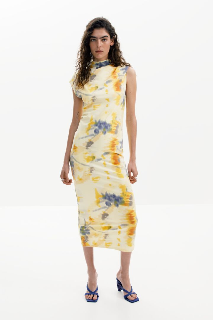Floral tube dress | Desigual