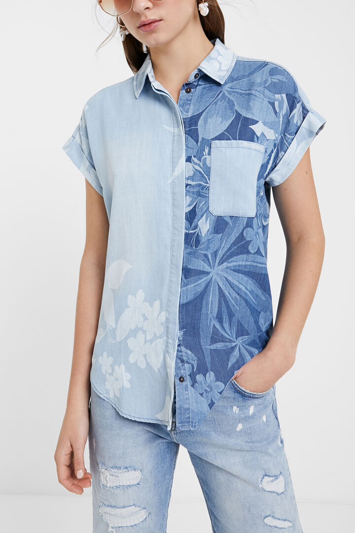 Camiseta caída hawaiana | Desigual