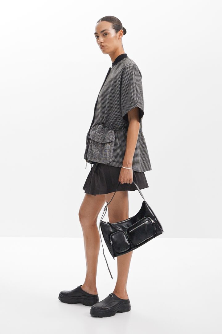 Houndstooth poncho | Desigual