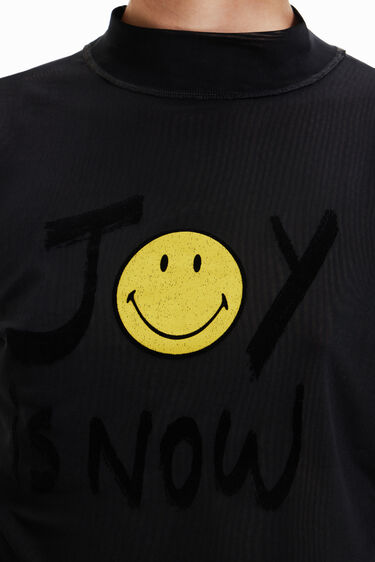 T-shirt met tule en Smiley | Desigual