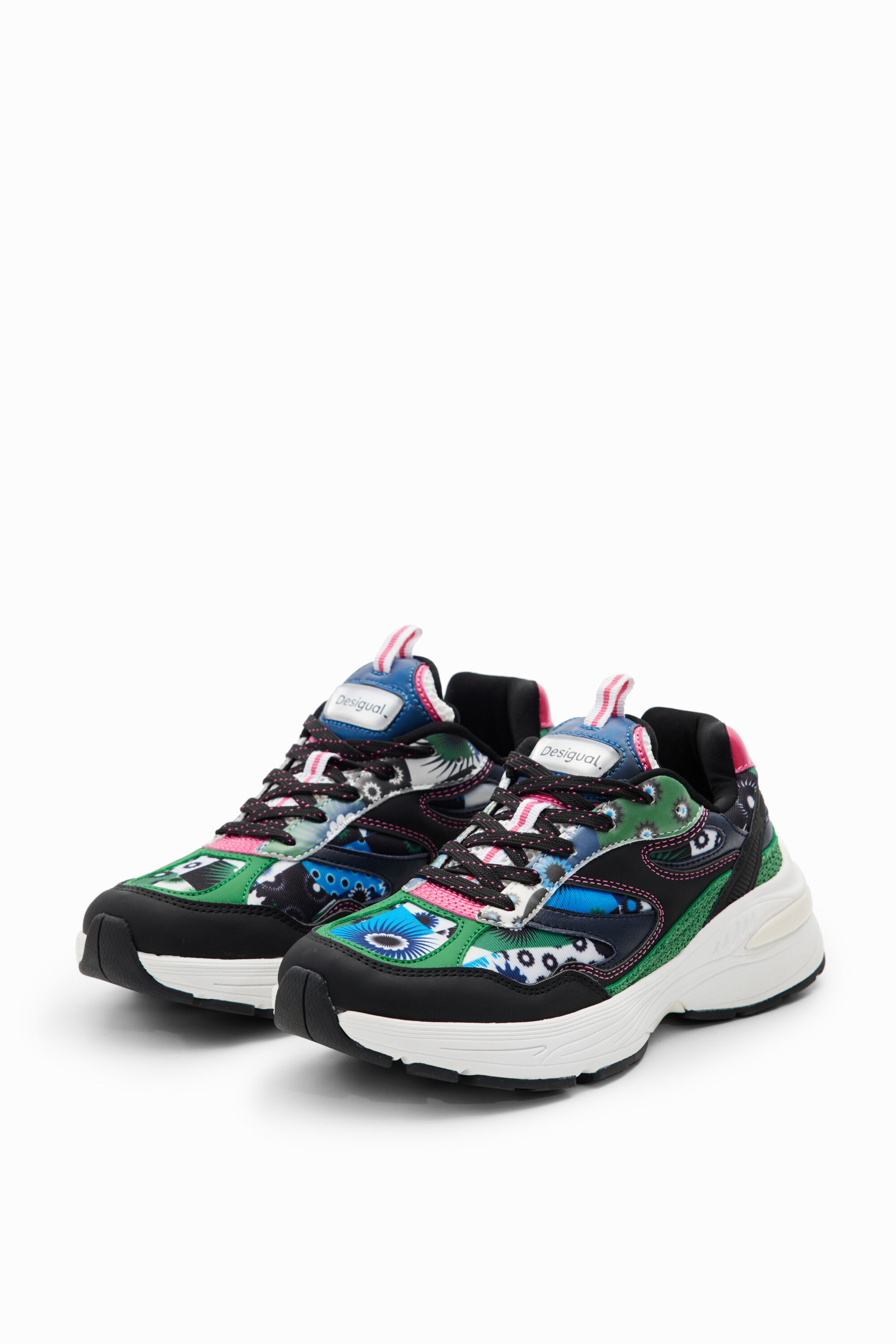 Desigual Sneakers runner motivo geometrico