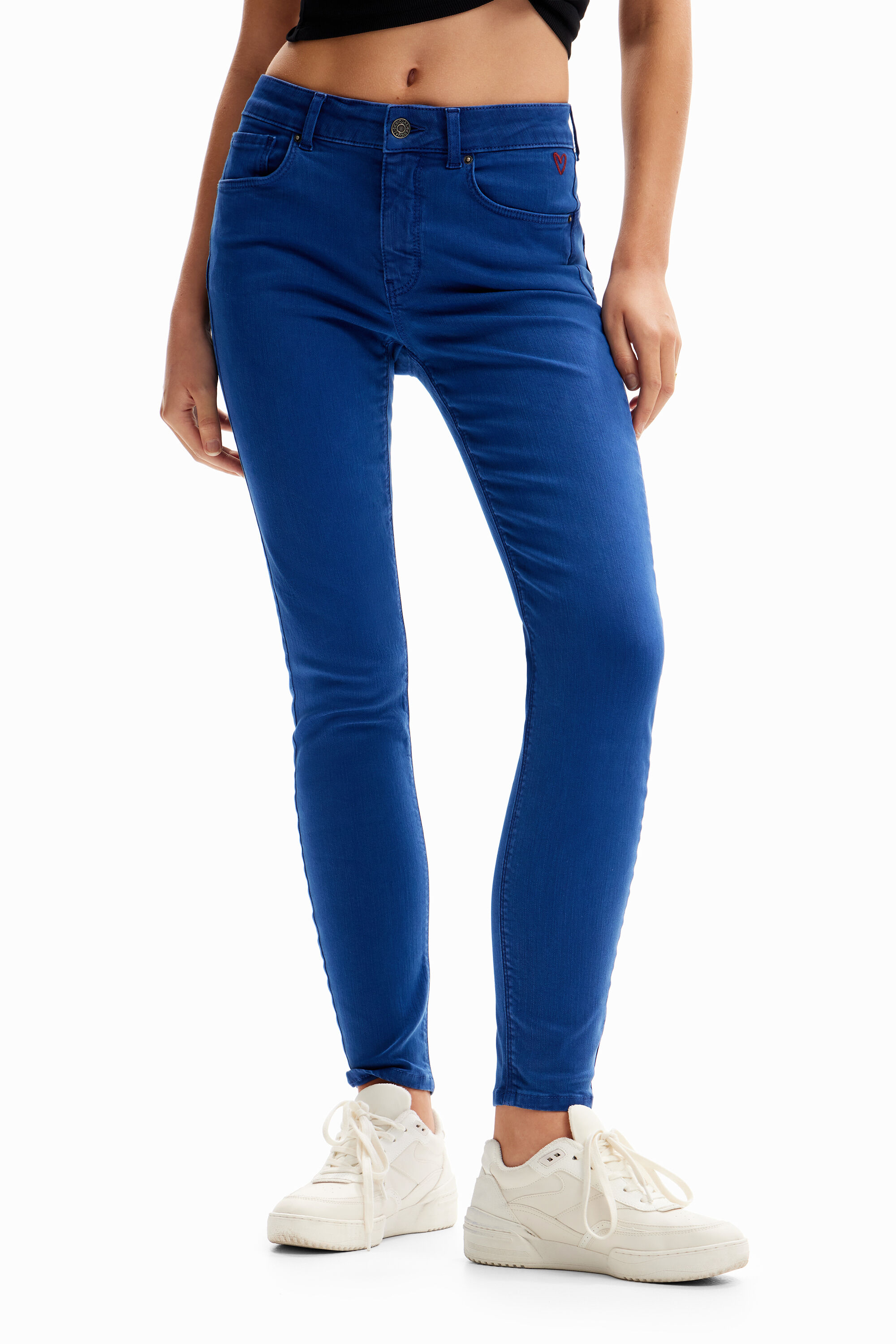 Skinny jeans that stay up clearance