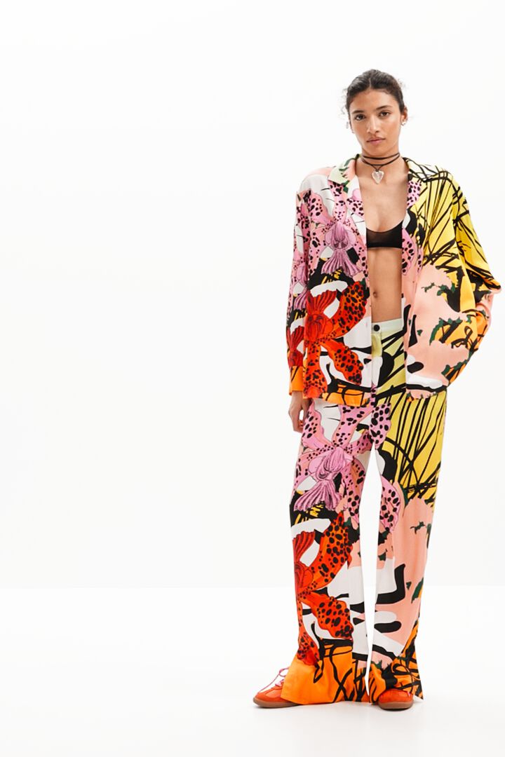 M. Christian Lacroix orchid shirt | Desigual