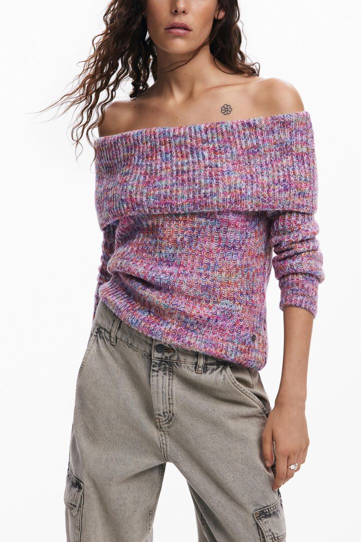 Jersey escote bardot | Desigual