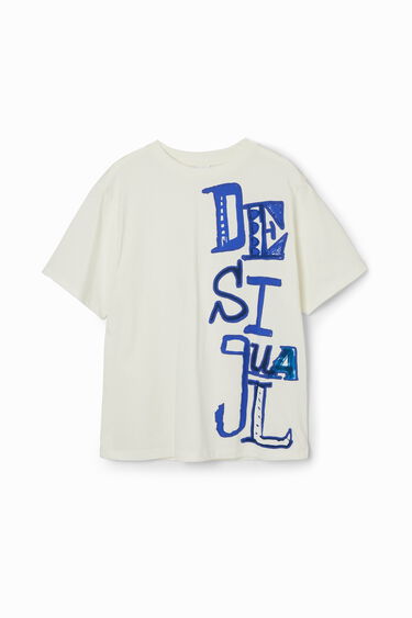 T-Shirt künstlerisches Logo | Desigual