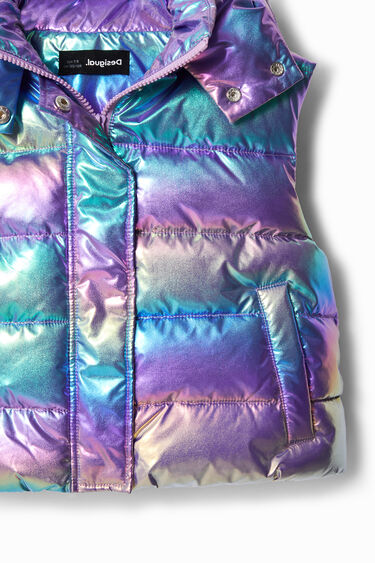 Armilla padded iridescent | Desigual