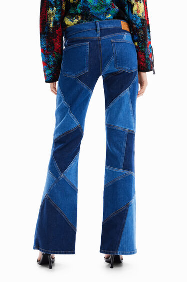 Texans flare patch María Escoté | Desigual