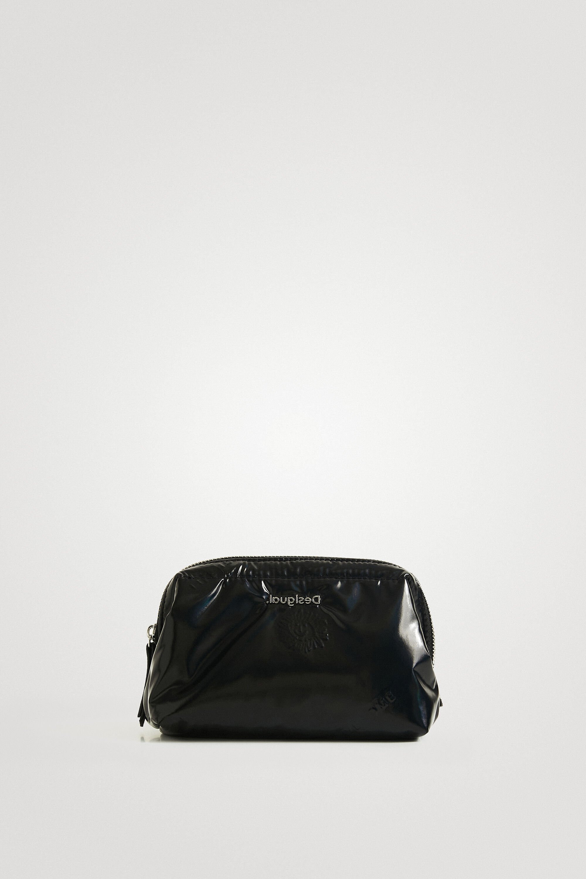 Desigual Pack Little Bag And Padded Card-holder In Black