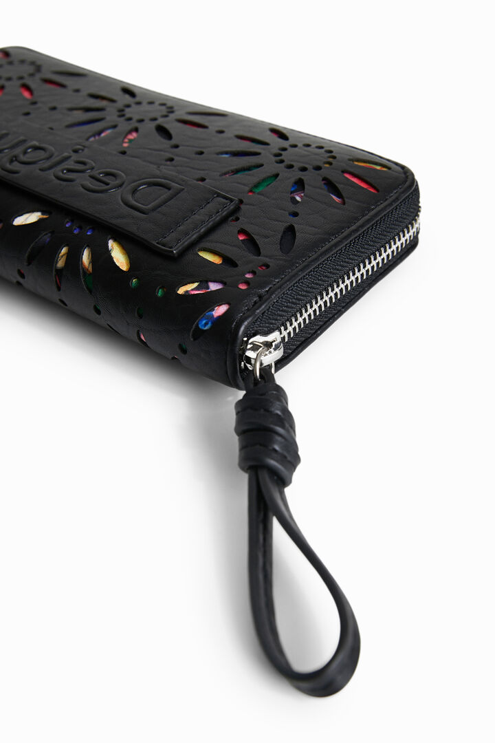 Monedero troquelado floral | Desigual