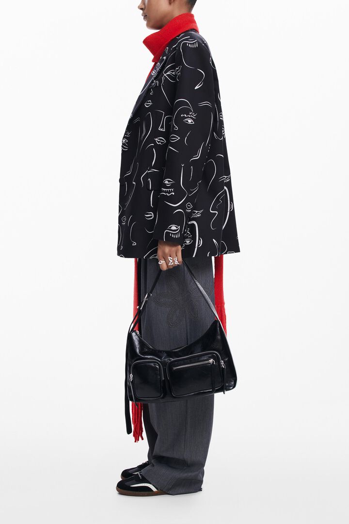 Blazer mit Gesichtern | Desigual