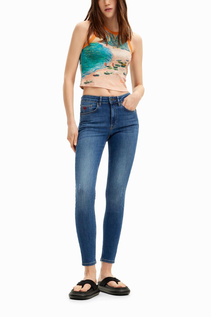 Slim push-up jeans | Desigual