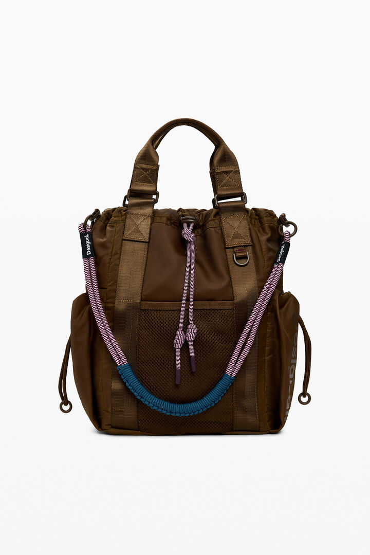 Mittlerer Mehrpositionsrucksack aus Nylon