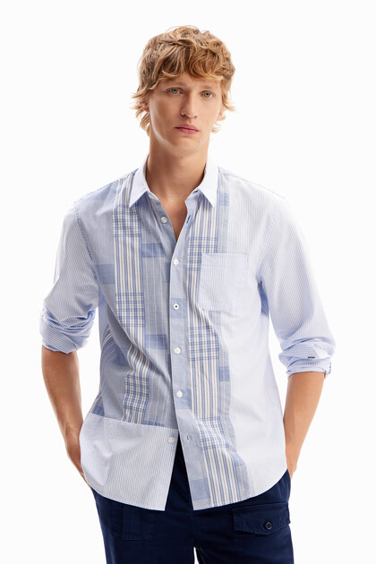 Camisa patch cuadros