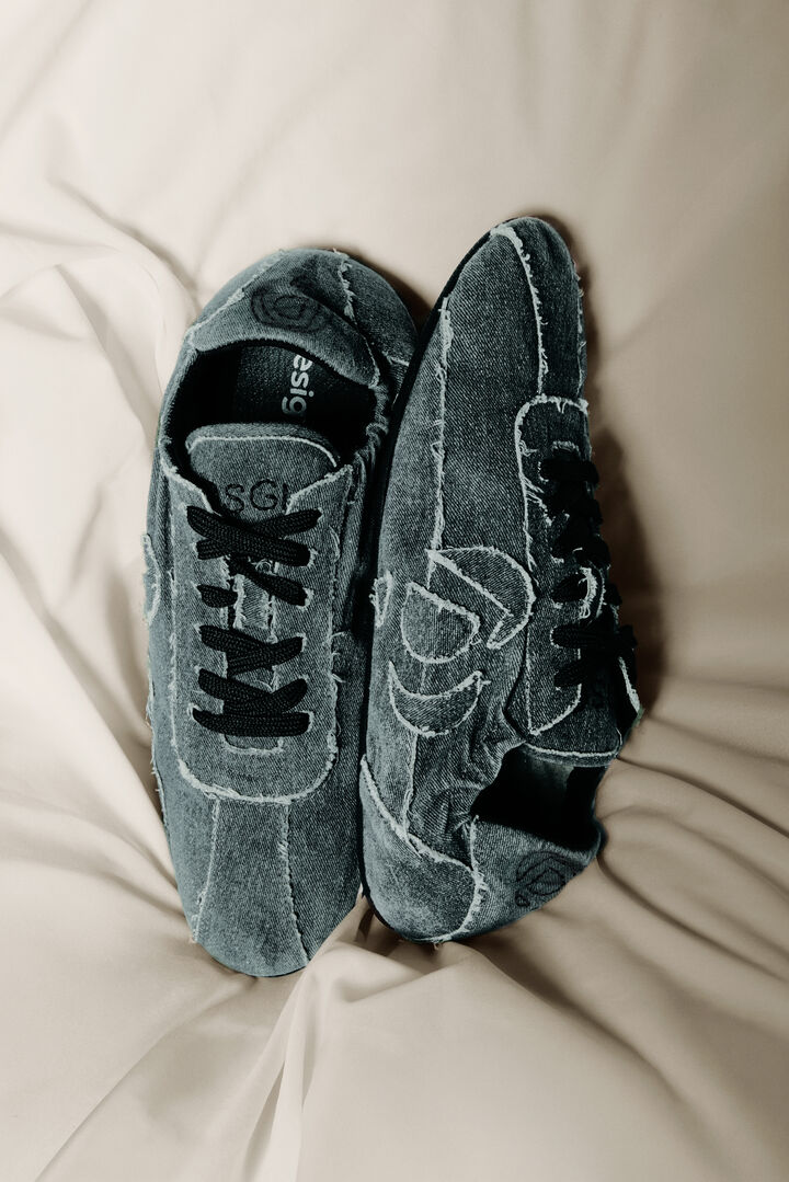 Denim Studio Logo Sneaker