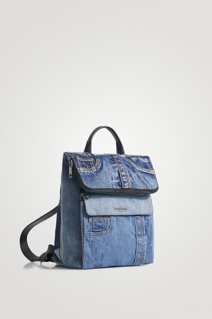 Mochila vaquera upcycling | Desigual