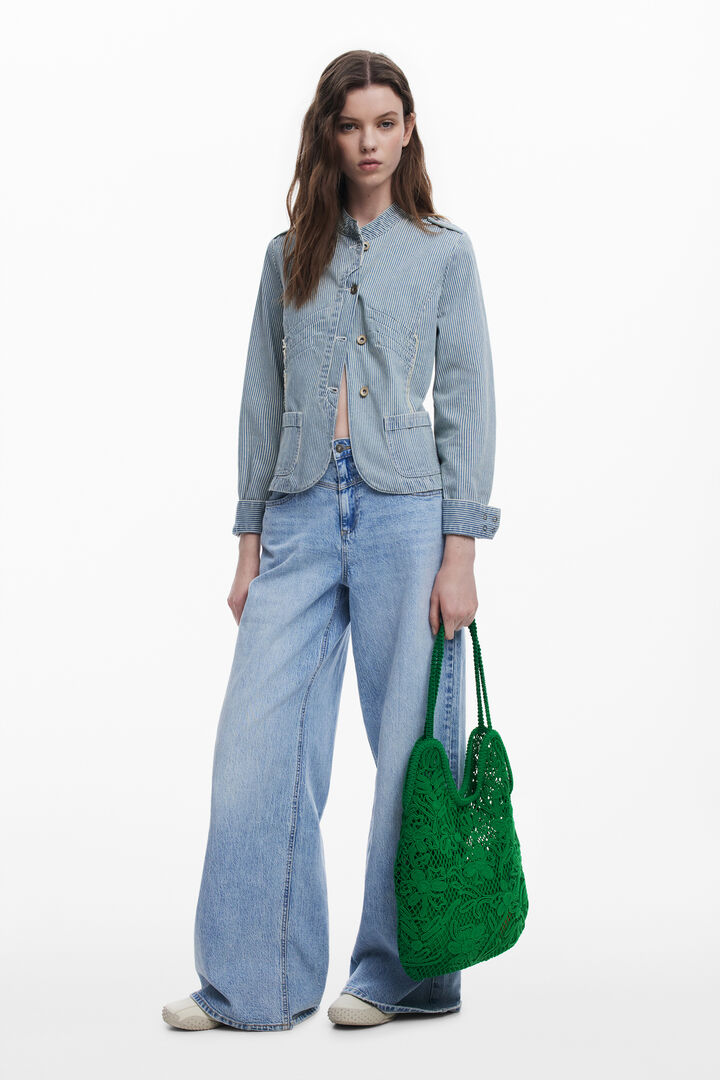 Sac à bandoulière crochet moyen | Desigual