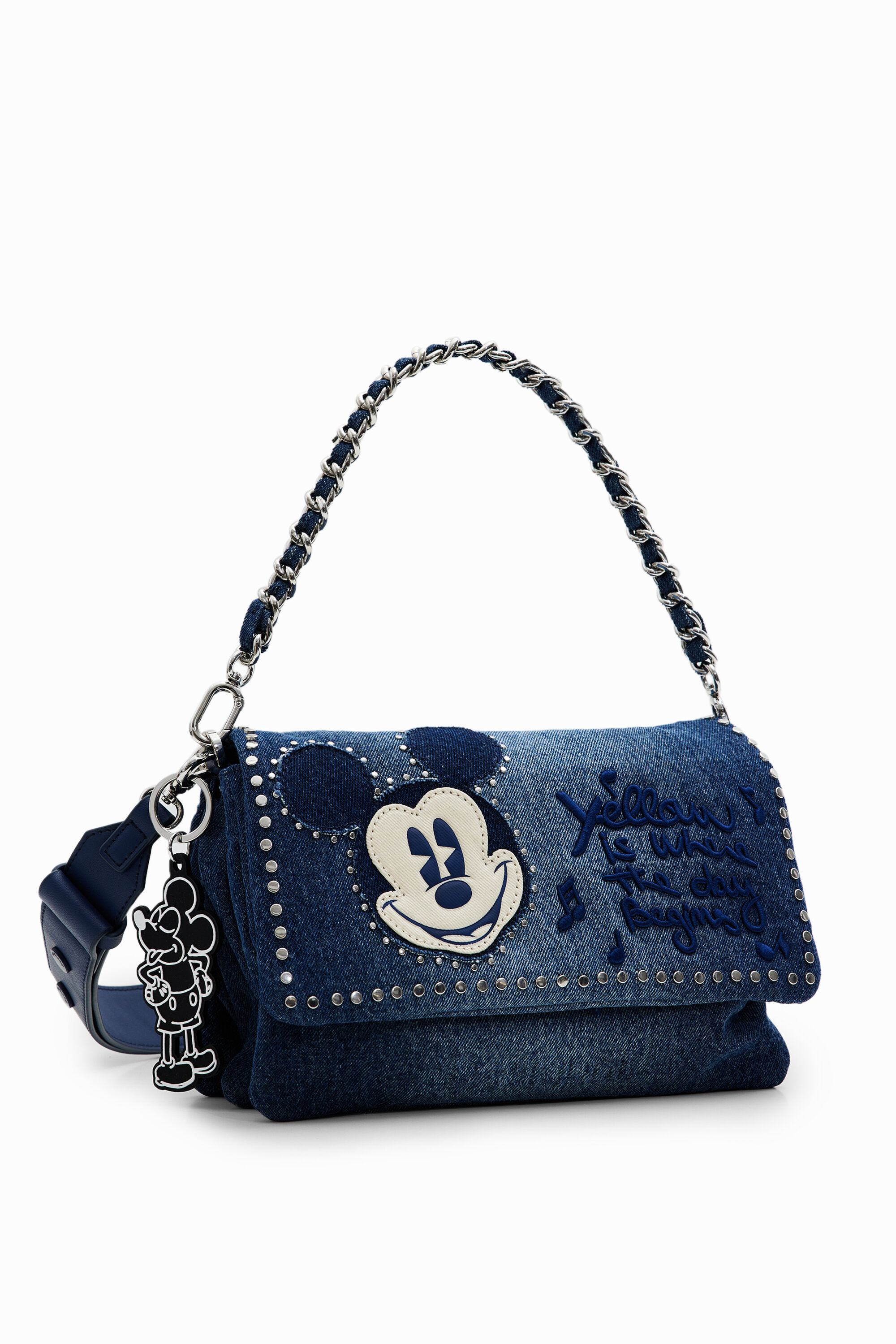 Desigual M Mickey Mouse denim crossbody bag