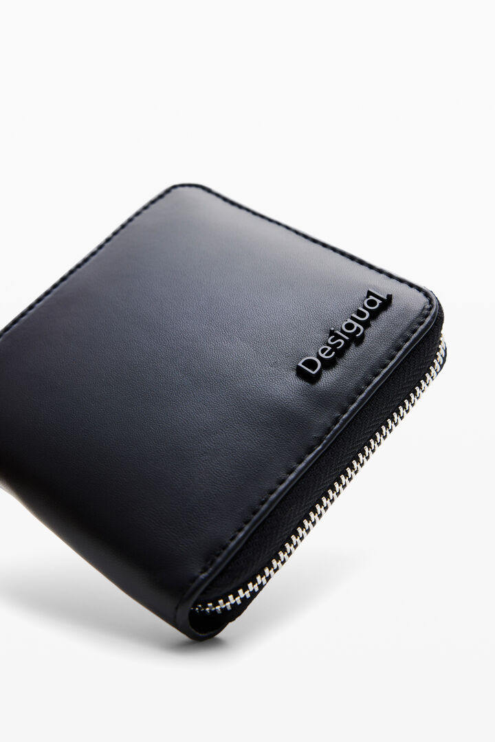 M padded leather wallet | Desigual