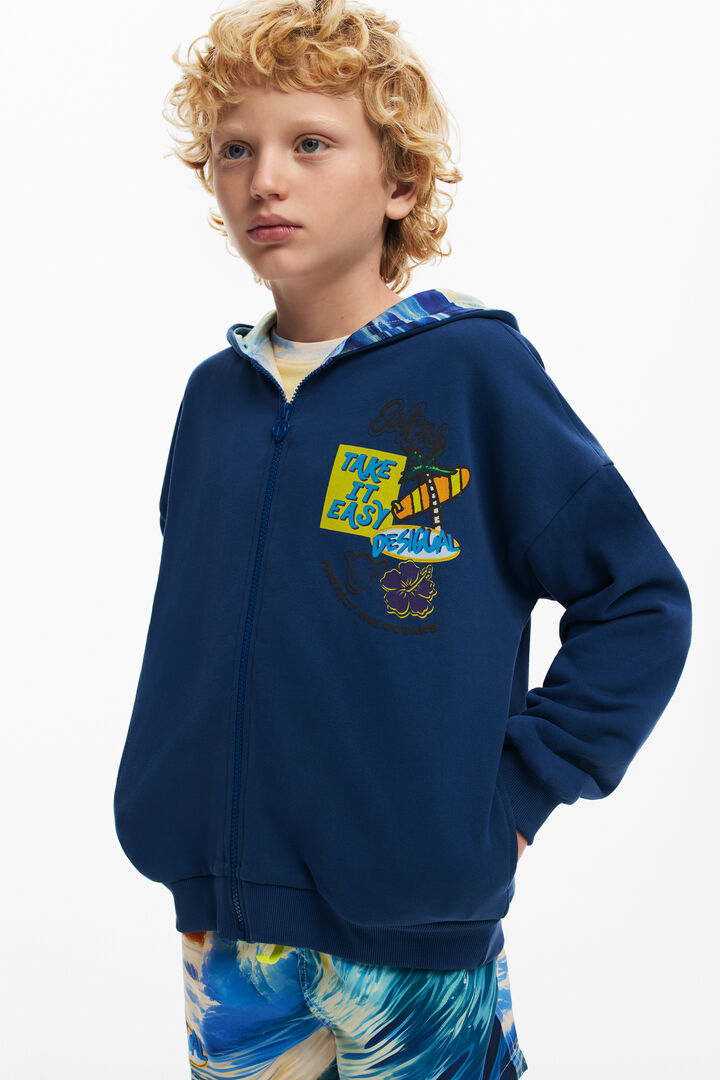 Reversible sweatshirt | Desigual