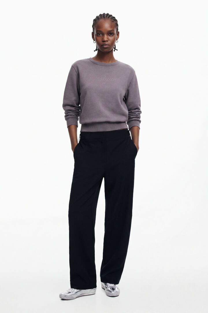 Utility straight pants