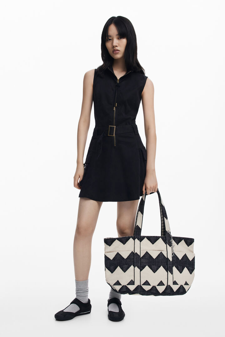 Sac en sergé réversible moyen | Desigual