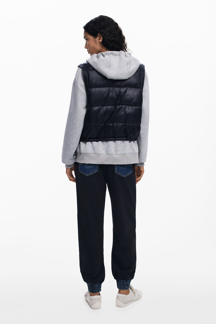 Sweat combiné avec gilet matelassé | Desigual