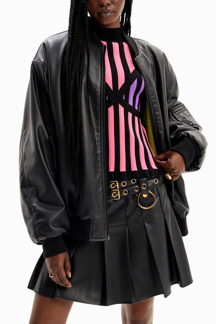 Jaqueta bomber reversible María Escoté | Desigual