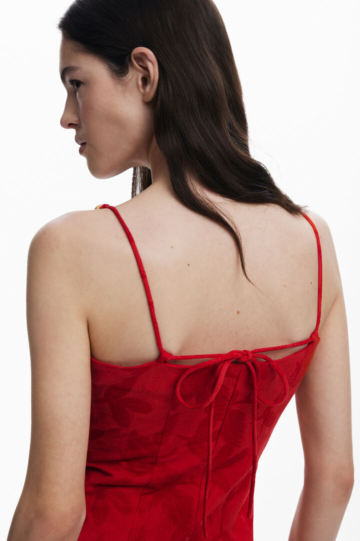 Beaded strap dress | Desigual