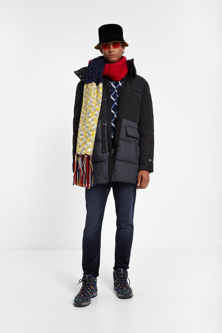 Long scarf with fringe | Desigual