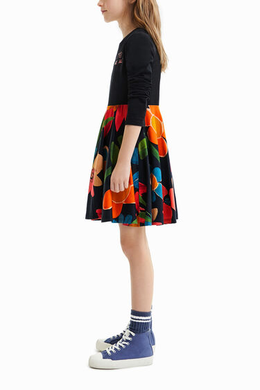 Vestido dois em um floral | Desigual