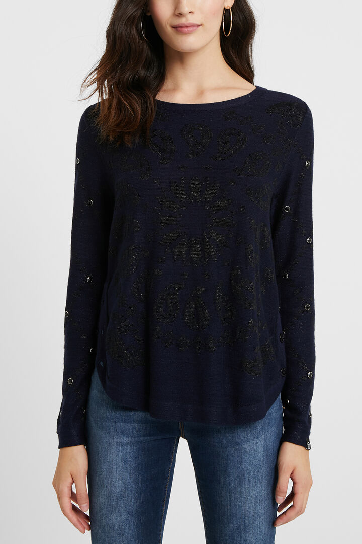 Paisley knit jumper | Desigual